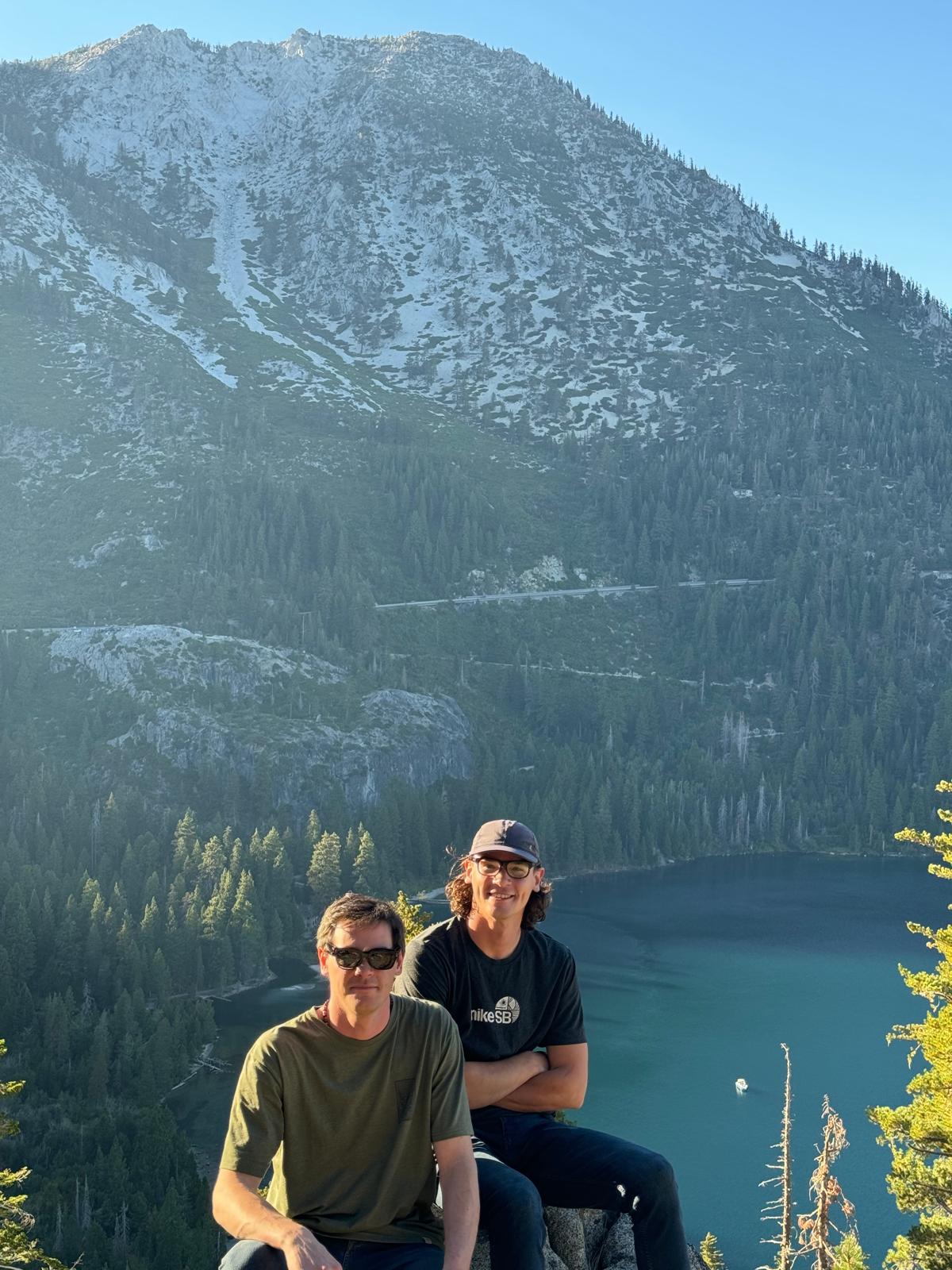 Overlooking Emerald Bay in South Lake Tahoe
